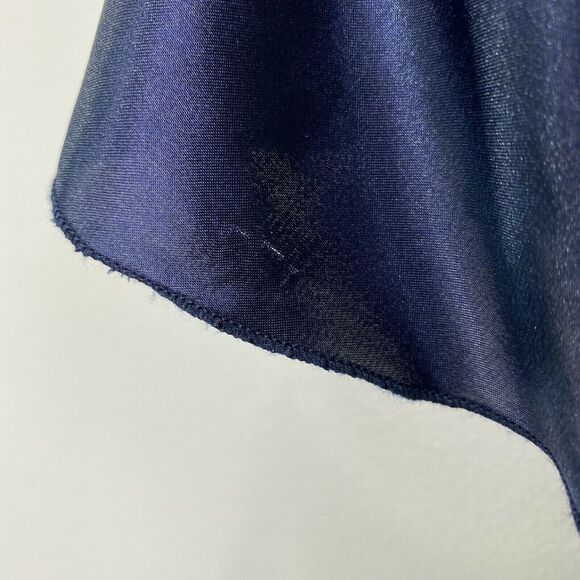 City Studio Ruched Blue Ruffle One Shoulder Dress Size Small S Womens - Picture 3 of 5